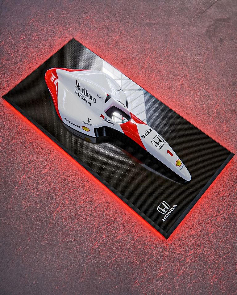 Aydınlatmalı Duvar Dekor Formula 1 Modelleri F1 Senna, Schumacher, Mercedes, Redbull